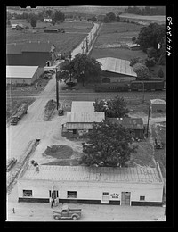 General view of part of Childersburg, Alabama. Sourced from the Library of Congress.
