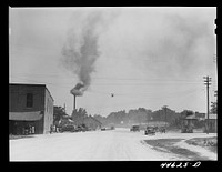 [Untitled photo, possibly related to: Main street in Woodville, Greene County, Georgia]. Sourced from the Library of Congress.