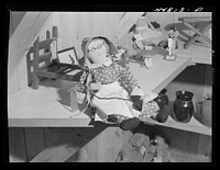 Handmade doll in the Virginia crafts co-op on U. S. Highway No. 1, twenty miles north of Fredericksburg, Virginia. Sourced from the Library of Congress.