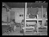 [Untitled photo, possibly related to: At the convict camp in Greene County, Georgia]. Sourced from the Library of Congress.