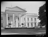 White House. Washington, D.C.. Sourced from the Library of Congress.