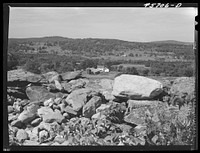 Farm landscape near Fairfield, Vermont. Sourced from the Library of Congress.