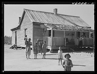Oakland community, Greene County, Georgia. (vicinity). The family of Gus Wright, FSA (Farm Security Administration) client. Sourced from the Library of Congress.