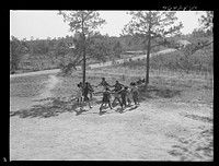 [Untitled photo, possibly related to: During the play period at the Alexander Community School in Greene County, Georgia]. Sourced from the Library of Congress.