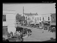 [Untitled photo, possibly related to: View of Greensboro, Greene County, Georgia. on Saturday afternoon]. Sourced from the Library of Congress.