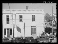 [Untitled photo, possibly related to: View of Greensboro, Greene County, Georgia. on Saturday afternoon]. Sourced from the Library of Congress.