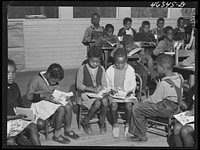 At the Alexander school in Greene County, Georgia. Sourced from the Library of Congress.