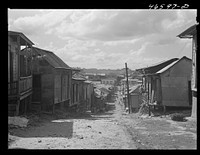 Manati, Puerto Rico (vicinity). A slum area. Sourced from the Library of Congress.