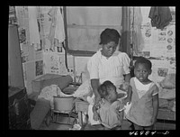 Williams, Saint Croix Island, Virgin Islands. In a FSA (Farm Security Administration) borrower's home. Sourced from the Library of Congress.