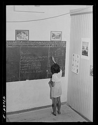Christiansted, Saint Croix Island, Virgin Islands (vicinity). In the Peter's Rest elementary school. Sourced from the Library of Congress.