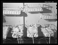 Charlotte Amalie, Saint Thomas Island, Virgin Islands. The babies' ward at the hospital. Sourced from the Library of Congress.