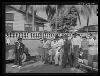 [Untitled photo, possibly related to: Hato Rey, Puerto Rico. Funeral procession]. Sourced from the Library of Congress.