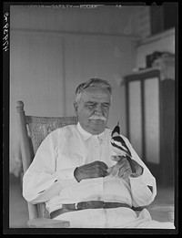 Guanica, Puerto Rico (vicinity). Don Luis Quinones, member of an old Puerto Rican family. His house was used as headquarters by the American forces of occupation in the Spanish-American War. He is the father of a FSA (Farm Security Administration) district supervisor. Sourced from the Library of Congress.