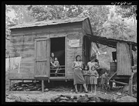 [Untitled photo, possibly related to: San German (vicinity). Farm laborer's family in the hills]. Sourced from the Library of Congress.