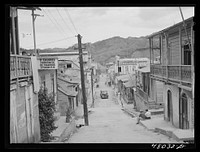 Utuado, Puerto Rico. Street in the tobacco town. Sourced from the Library of Congress.