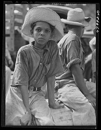 San Sebastian, Puerto Rico (vicinity). Farmer's son on a road. Sourced from the Library of Congress.