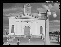 San Sebastian, Puerto Rico. The church. Sourced from the Library of Congress.