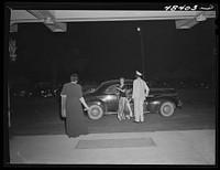 San Juan, Puerto Rico. At the entrance to the "Escambron," a nightclub. Sourced from the Library of Congress.