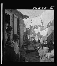 San Juan, Puerto Rico. La Perla, the slum area. Sourced from the Library of Congress.