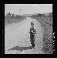 Child of homesteader. Tygart Valley, West Virginia. Sourced from the Library of Congress.