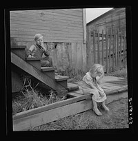 Coal miner's children. Chaplin, West Virginia. Sourced from the Library of Congress.