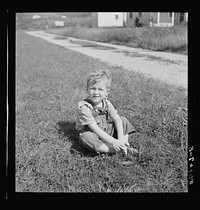 Son of Tygart Valley homesteader. West Virginia. Sourced from the Library of Congress.