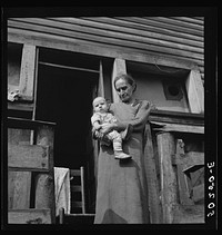 Mother and grandchild of unemployed coal miner. Marine, West Virginia. Sourced from the Library of Congress.