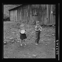 Coal miner's children. Capels, West Virginia. Sourced from the Library of Congress.