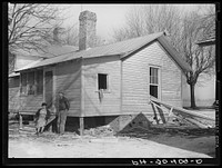 [Untitled photo, possibly related to: Remodeling of home for rehabilitation client and wife near Raleigh, North Carolina]. Sourced from the Library of Congress.