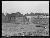 Home of sawmill worker. Ashepoo, South Carolina. Sourced from the Library of Congress.