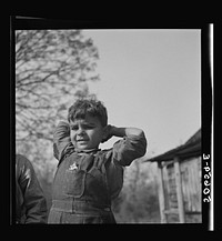 [Untitled photo, possibly related to: Indian children (mixed breed) near Maxton, North Carolina]. Sourced from the Library of Congress.