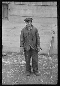 [Untitled photo, possibly related to: Farmer, Emmet County, Iowa] by Russell Lee