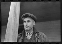 Mike Maloney, farmer near Denison, Iowa by Russell Lee