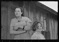 [Untitled photo, possibly related to: Two children of John Scott, a hired man living near Ringgold, Iowa] by Russell Lee