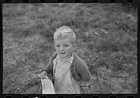 Child of cut-over farmer near Little Fork, Minnesota by Russell Lee