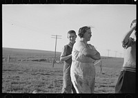 [Untitled photo, possibly related to: Children of Floyd Peaches. Near Williston, North Dakota] by Russell Lee