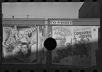 [Untitled photo, possibly related to: Sign board, Crosby, North Dakota] by Russell Lee