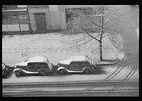 Snow storm, Washington, D.C. by Russell Lee