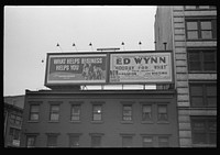 Signs, Fourth Avenue, New York City by Russell Lee