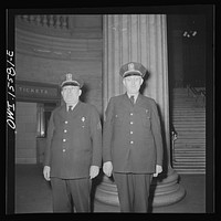Chicago, Illinois. Station police officers at the Union Station. Sourced from the Library of Congress.