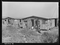 Quarter for  migrant agricultural workers near Belle Glade, Florida. Sourced from the Library of Congress.