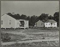 Two homes for teachers. Gee's Bend, Alabama. Sourced from the Library of Congress.
