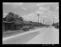 [Untitled photo, possibly related to: Steel plant and worker's houses. Birmingham, Alabama]. Sourced from the Library of Congress.