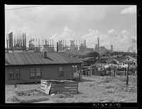 Steel plant and worker's houses. Birmingham, Alabama. Sourced from the Library of Congress.