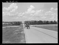 Highway near Greensboro, Georgia. Sourced from the Library of Congress.