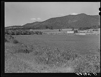 [Untitled photo, possibly related to: Coca Cola. General landscape near Black Mountain. North Carolina]. Sourced from the Library of Congress.