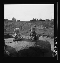[Untitled photo, possibly related to: Copper miner's children. Copperhill, Tennessee]. Sourced from the Library of Congress.