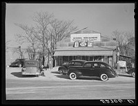 General store at crossroad. [Rolesville, Wake County, North Carolina]. Sourced from the Library of Congress.