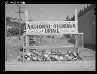 [Untitled photo, possibly related to: Aluminum collected during drive. Orofino, Idaho] by Russell Lee