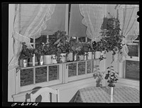 Kitchen in farm home of member of Boundary Farm, FSA (Farm Security Administration) project. Boundary County, Idaho by Russell Lee